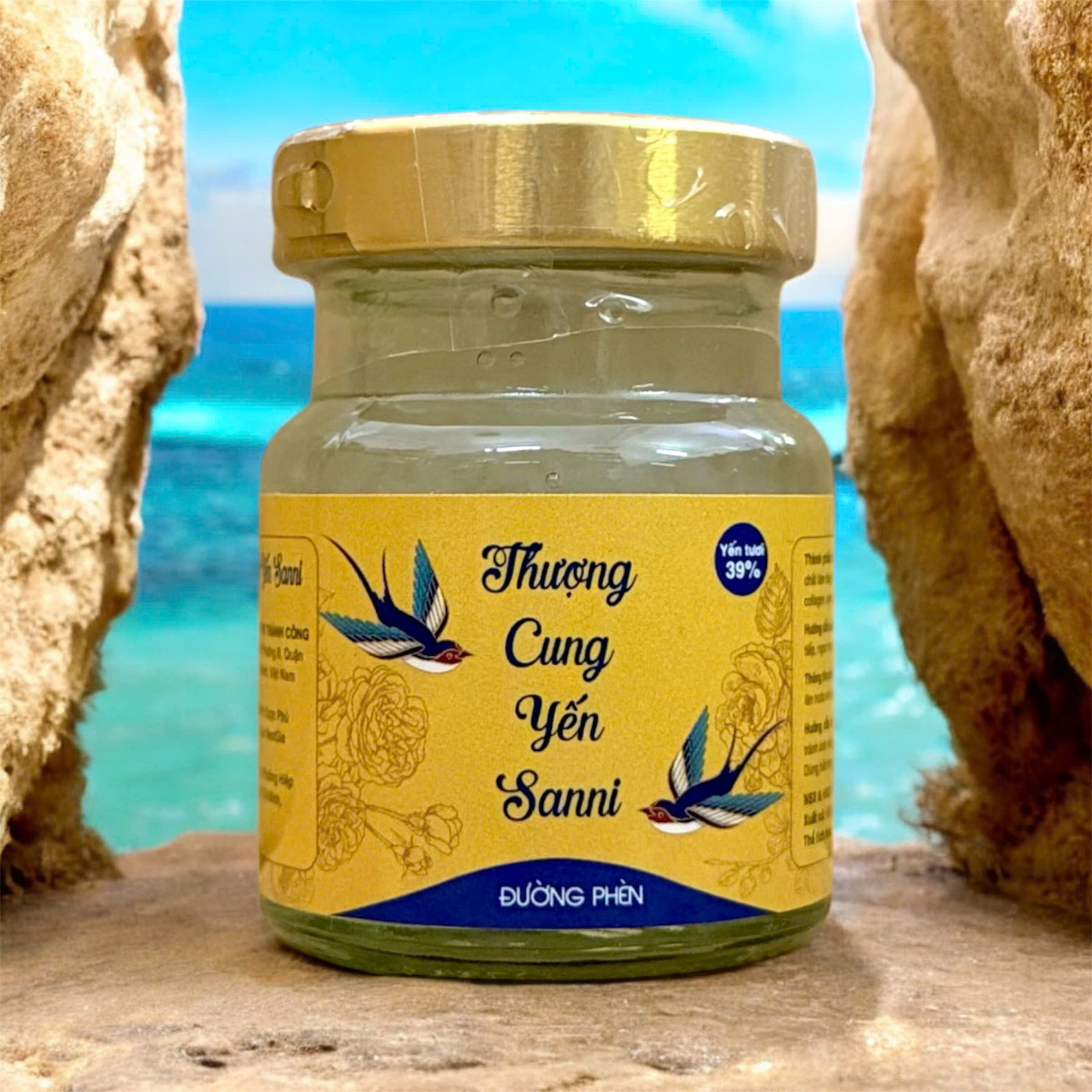 Hũ yến Thượng Cung Yến Sanni 70ml Đường Phèn